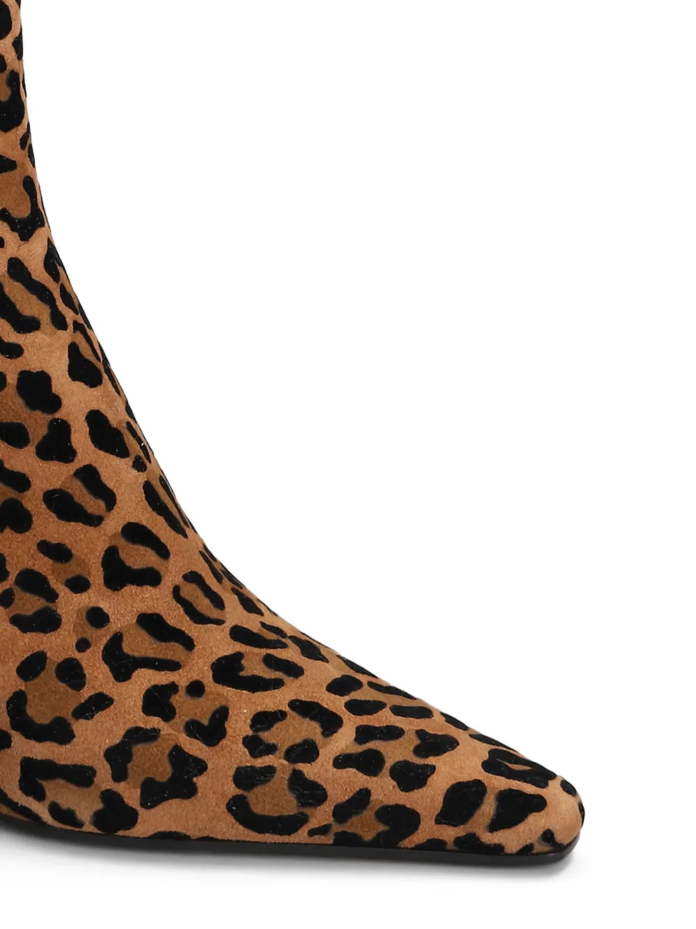 Roberto Festa 70mm Yanira leopard-print pointed-toe boots Brown