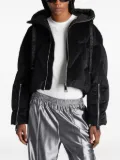Khrisjoy quilted cropped puffer jacket - Black