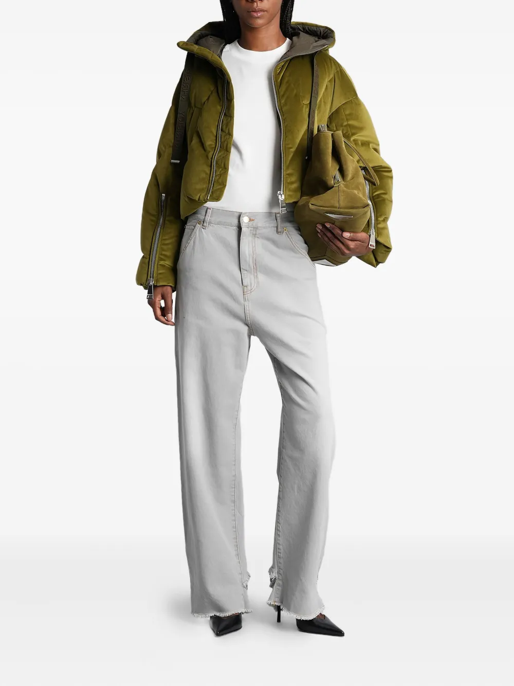 Khrisjoy quilted attached-hood puffer jacket | Down Jackets | Image 2