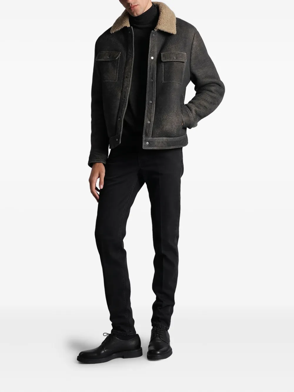 Michael coal five-pocket jeans - Zwart