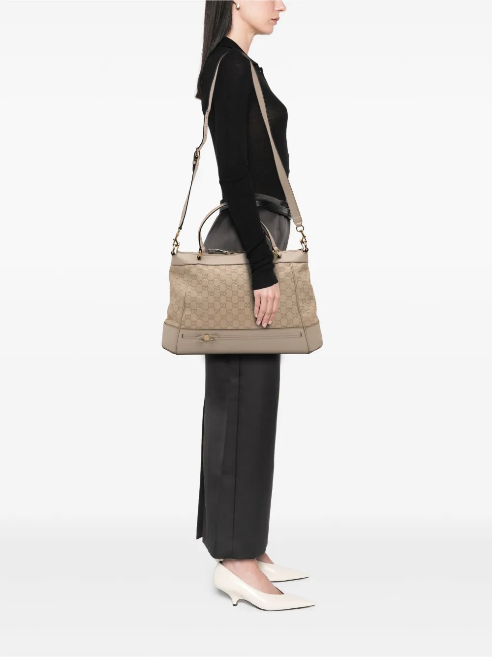 Gucci Pre-Owned 2016-2025 Guccissima Mayfair satchel | Pre-Owned | Image 2
