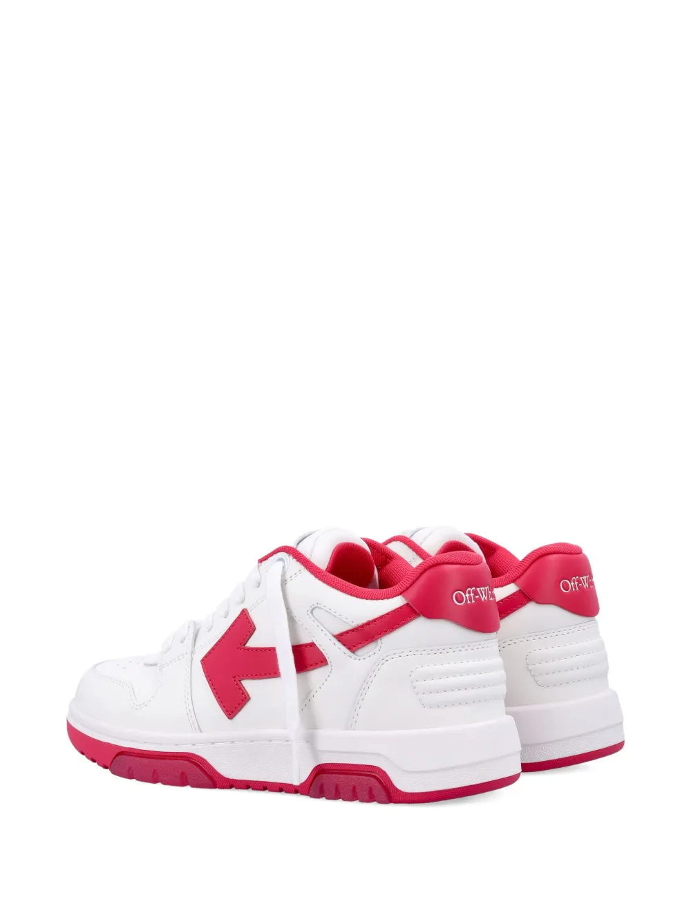 Off-White Out Of Office leather sneakers Wit