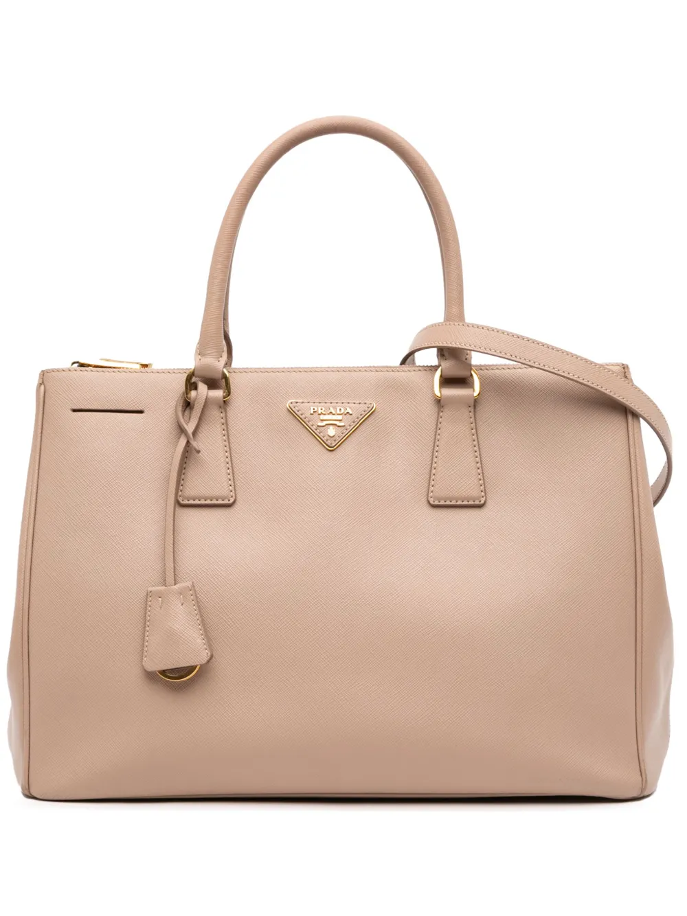 Prada Pre-Owned 2000-2025 Large Saffiano Lux Galleria Double Zip Prada Pre-Owned 2000-2025 Large Saffiano Lux Galleria Double Zip