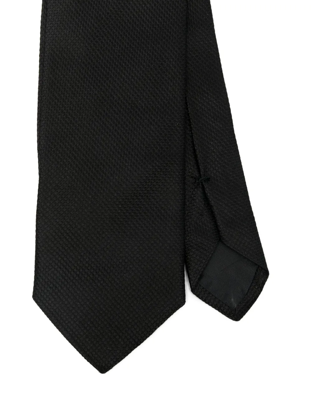 Lanvin Zijden stropdas Zwart