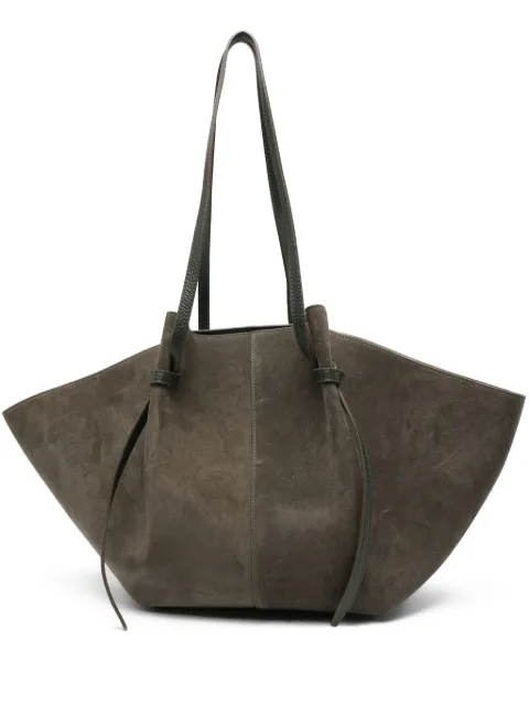Yuzefi suede tote bag 