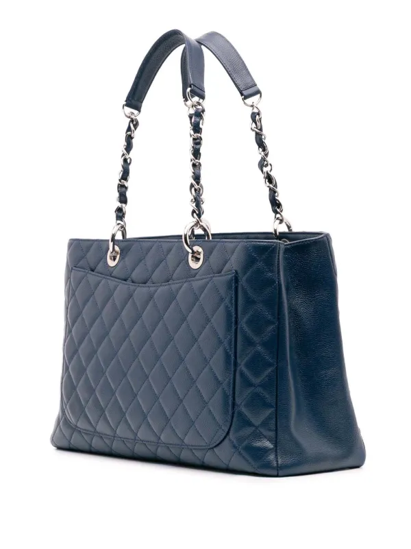 CHANEL Pre-Owned Sac Cabas Grand Shopping XL (2011) Bleu