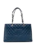 CHANEL Pre-Owned 2011 Caviar Grand Shopping XL tote bag - Blue