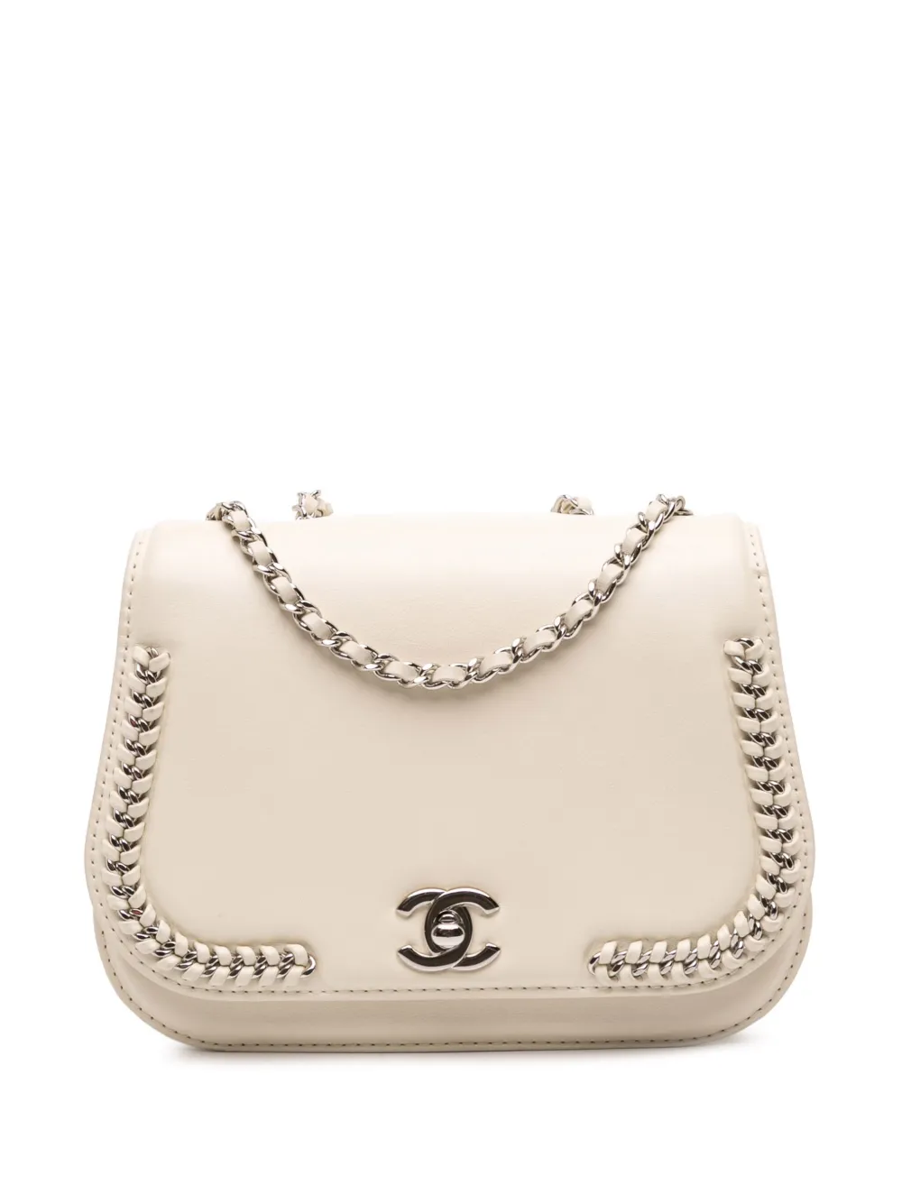 CHANEL Pre-Owned 2016-2017 Small Calfskin Braided Chic Flap shoulder CHANEL Pre-Owned 2016-2017 Small Calfskin Braided Chic Flap shoulder