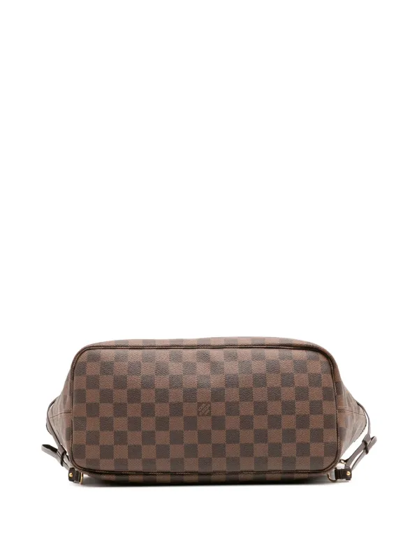 ルイ・ヴィトン ダミエ・エベヌ トートバッグ Louis Vuitton Pre-Owned 2013 ダミエ エベヌ ネヴァーフル MM