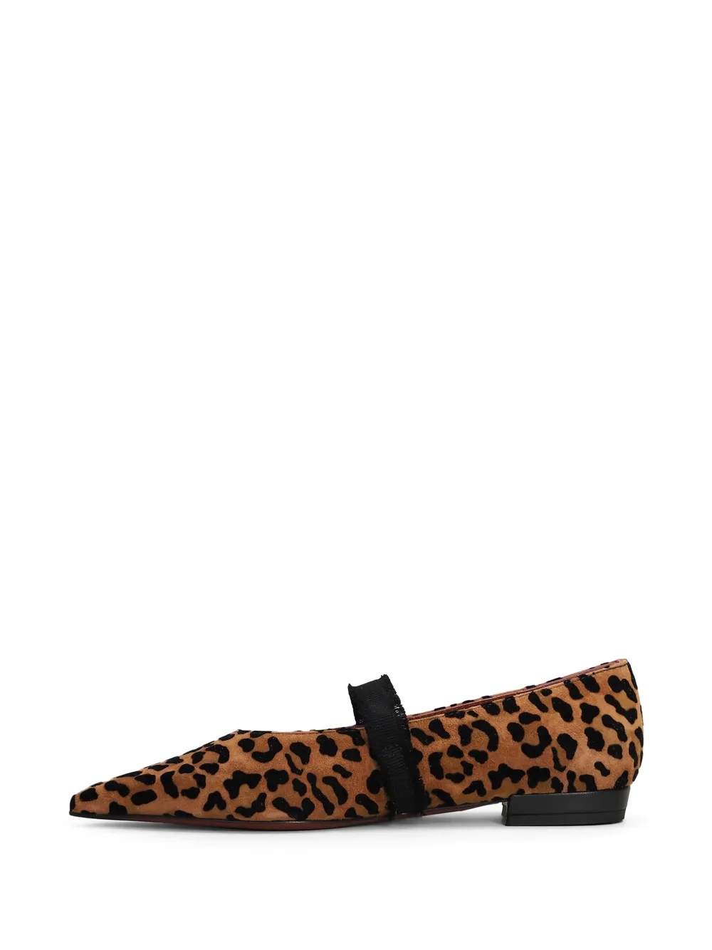 Roberto Festa leopard-print ballet flats Brown