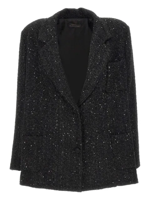 TWENTY FOURHAITCH sequin-embellishment tweed blazer