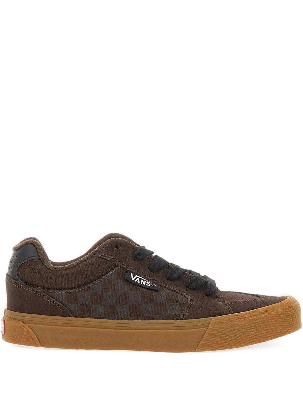 Vans checkerboard sneakers Brown