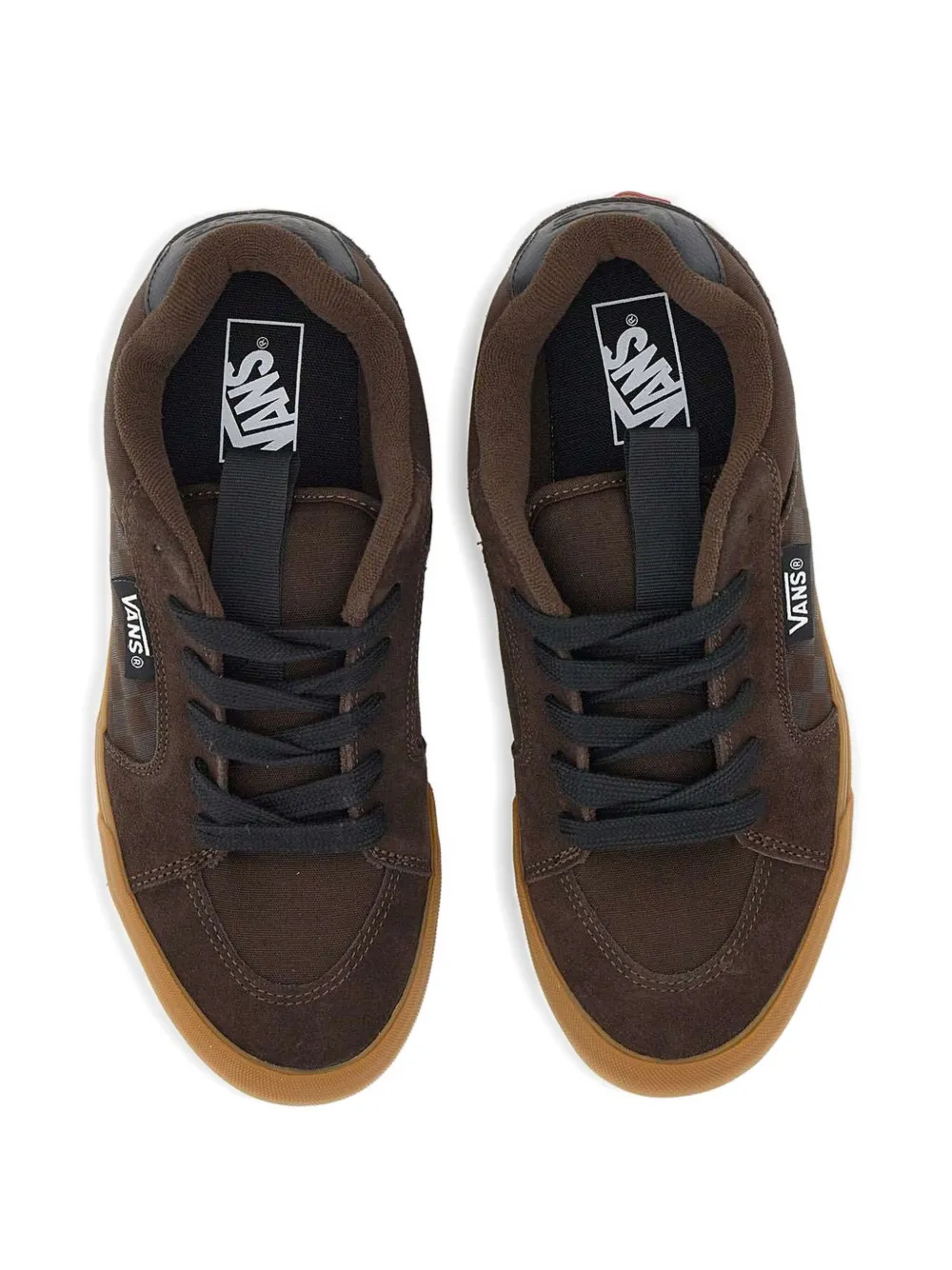 Vans checkerboard sneakers Brown