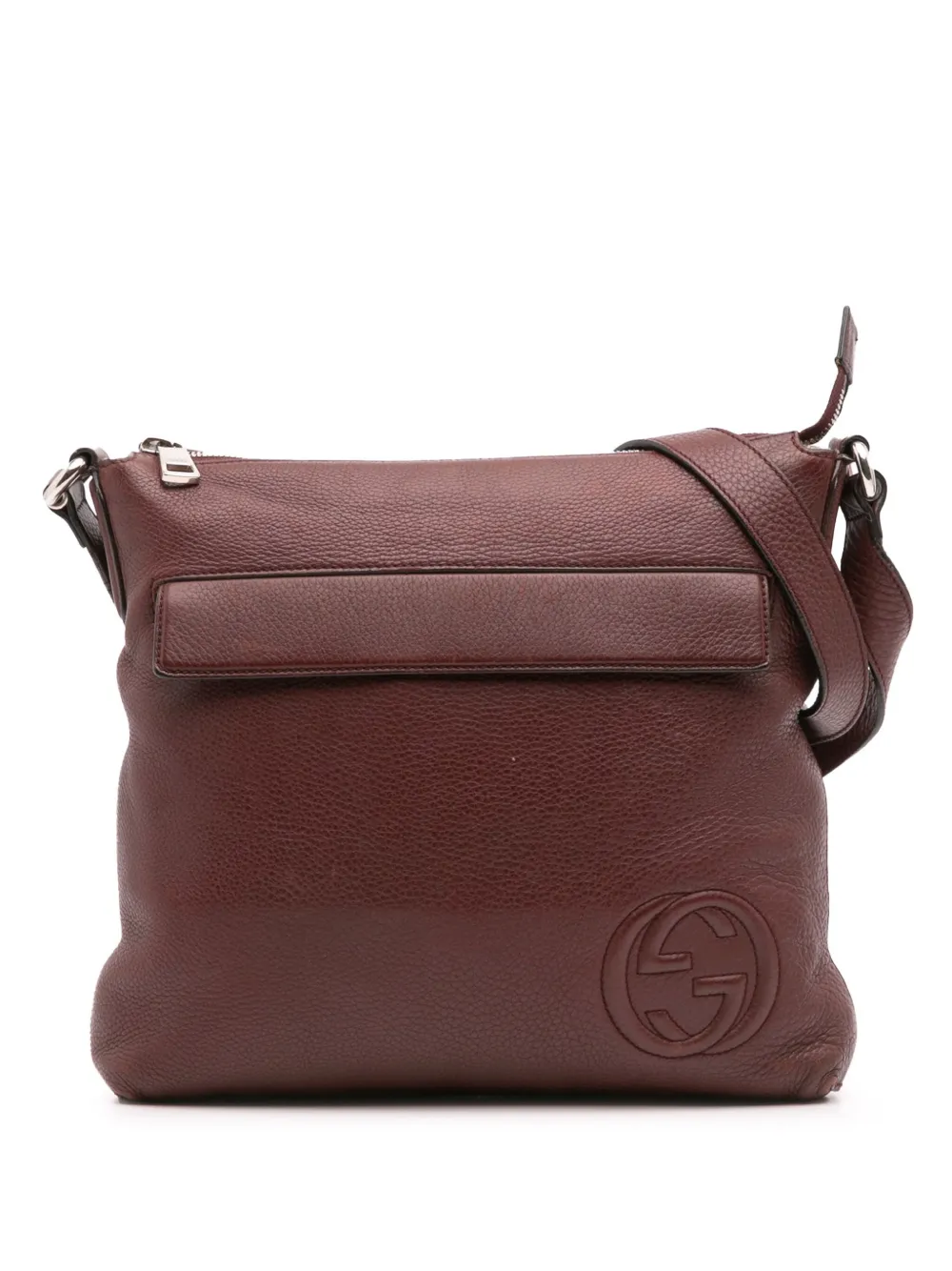 Gucci Pre-Owned 2016-2025 Leather Soho crossbody bag - レッド Gucci Pre-Owned 2016-2025 Leather Soho crossbody bag - レッド