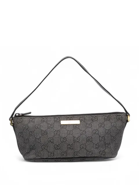 Gucci Pre-Owned 2000-2015 GG Denim Boat shoulder bag