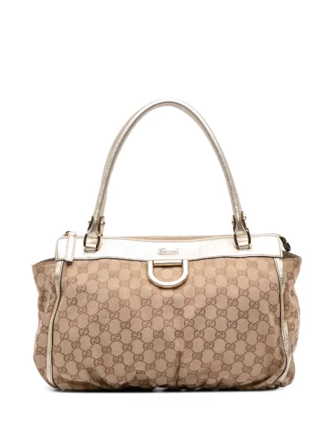 Gucci Pre-Owned 2016-2025 GG Canvas Abbey D Ring tote bag