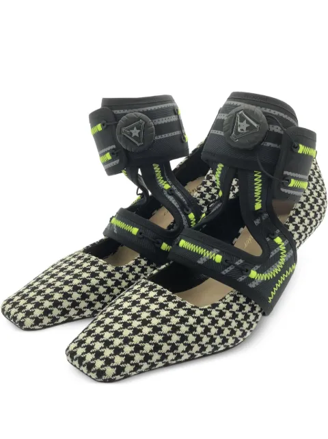 Christian Dior Pre-Owned 40mm houndstooth pumps