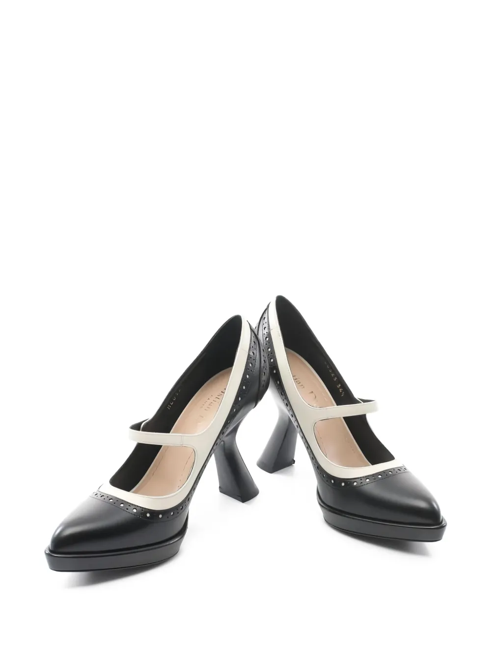 Christian Dior Pre-Owned 100 mm Spectadior leren pumps - Zwart