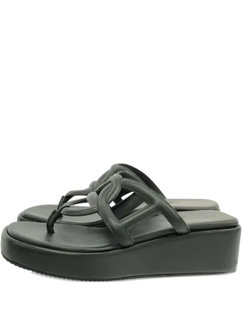 Hermès Pre-Owned sandalias con plataforma