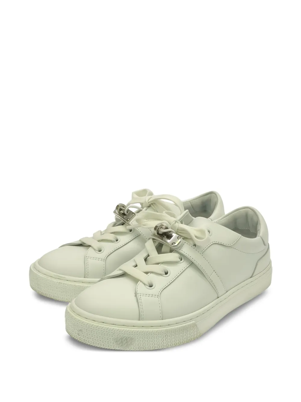 Hermès Pre-Owned Leren sneakers - Wit