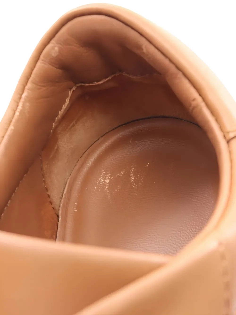 Pre-owned Hermes Day Kelly Buckle Sneakers In Brown