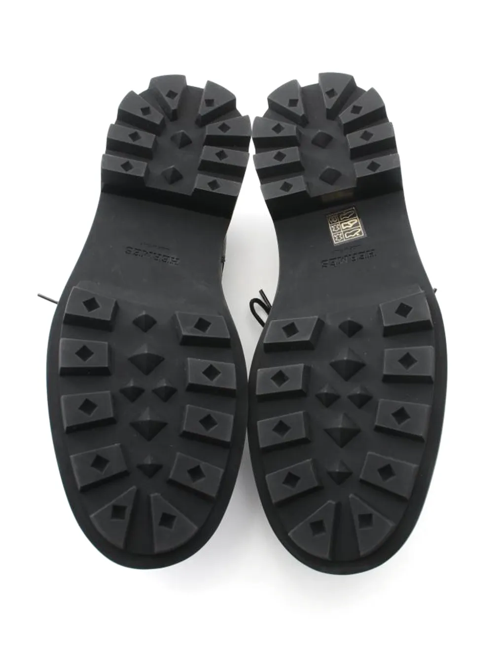 Pre-owned Hermes Lace-up Leather Derby Shoes In Black