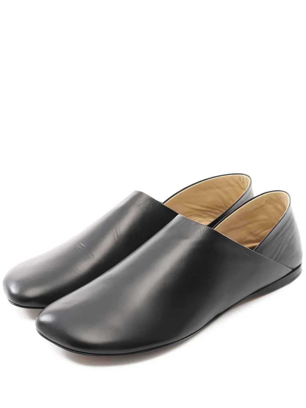 Loewe Pre-Owned Toy slip-on leather loafers | Black | Image 1