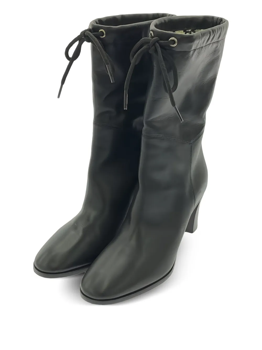 Gucci Pre-Owned Leren laarzen - Zwart