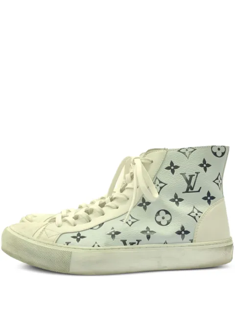 Louis Vuitton Pre-Owned سنيكر برقبة ونقش مونوغرام