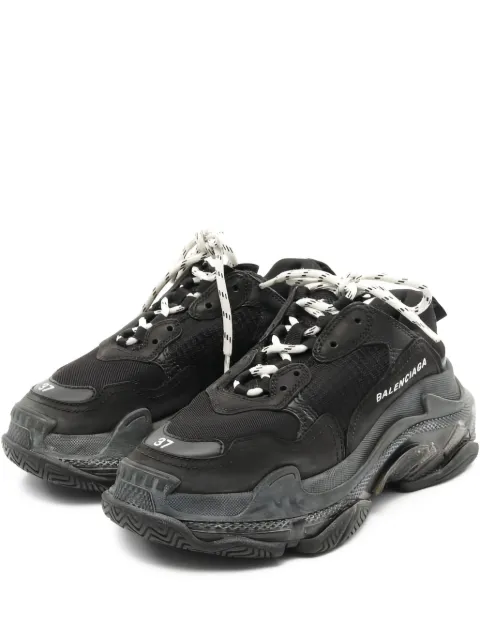 Balenciaga Pre-Owned Triple S sculpted-sole sneakers
