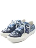 Louis Vuitton Pre-Owned Oriline beaded-fabric sneakers - Blue