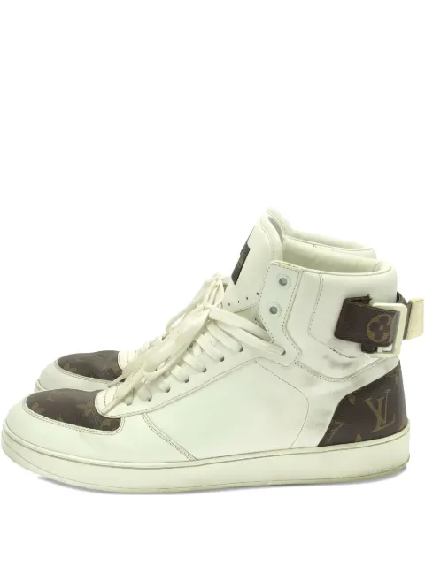 Louis Vuitton Pre-Owned Rivoli Line monogram-print high-top sneakers