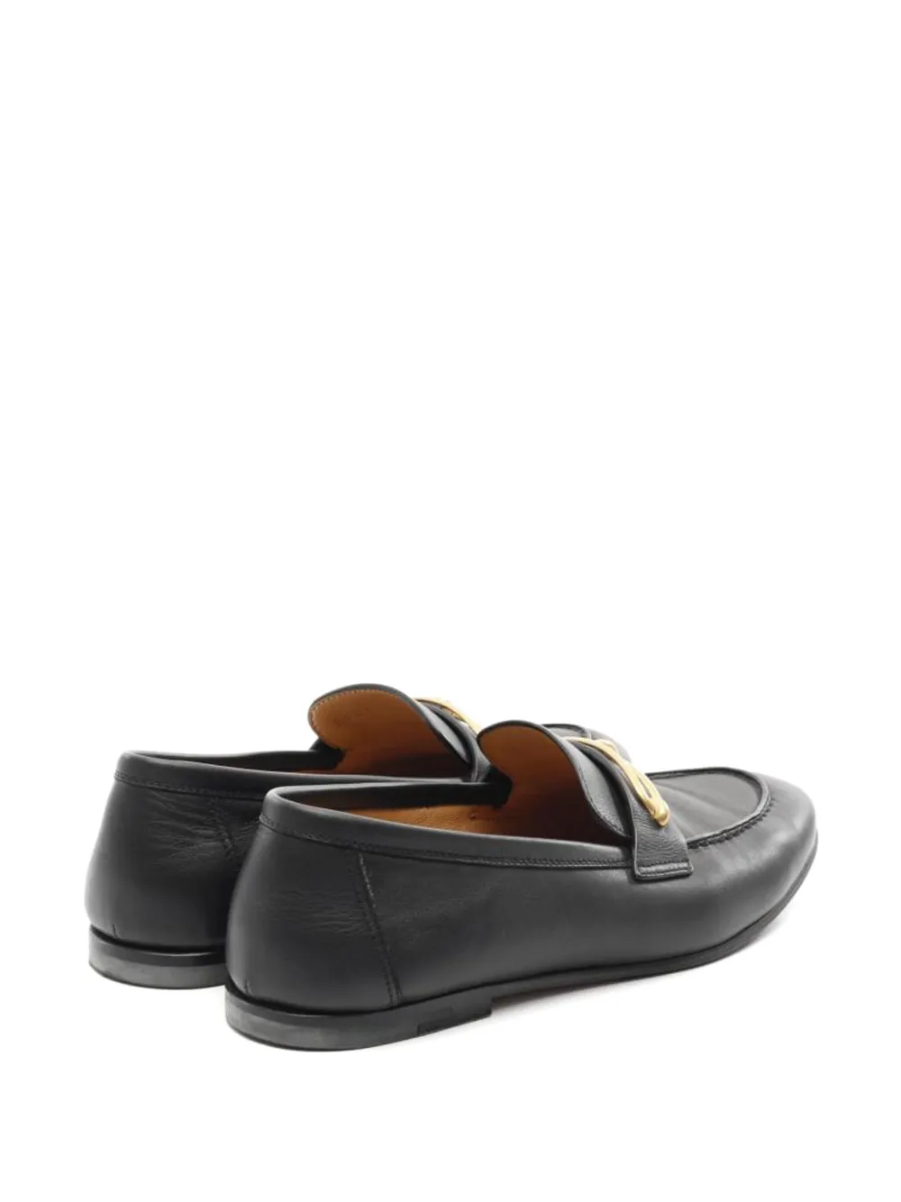 Hermès Pre-Owned Colette leren loafers - Zwart
