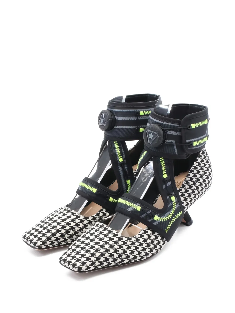 Christian Dior Pre-Owned x 50mm Roger Vivier 62-22 パンプス - ブラック Christian Dior Pre-Owned x 50mm Roger Vivier 62-22 パンプス - ブラック