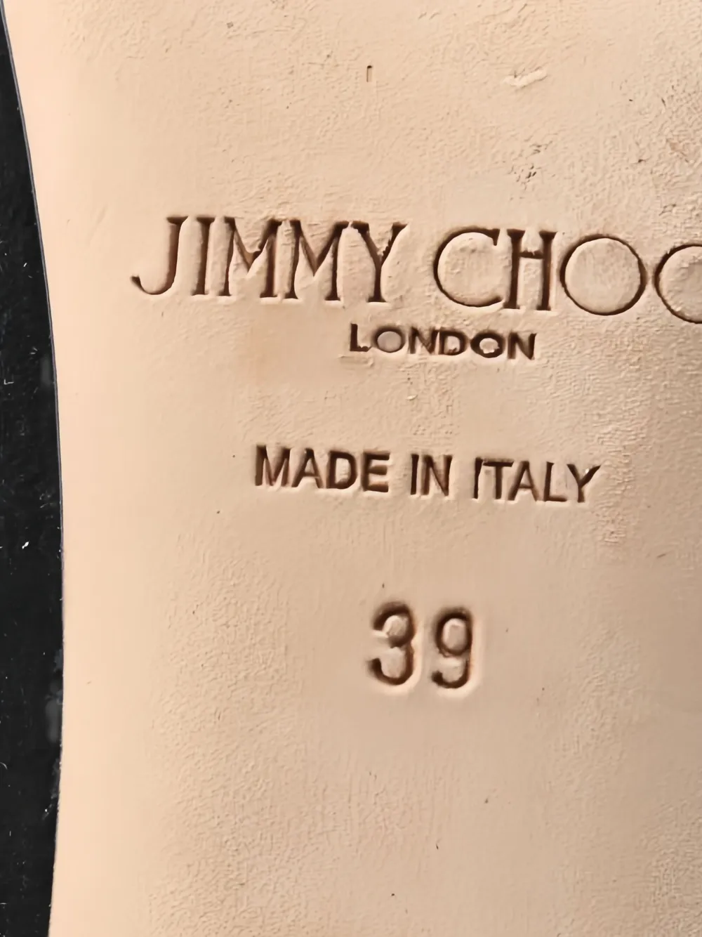 Pre-owned Jimmy Choo 50mm Cheri Suede Pumps In Black