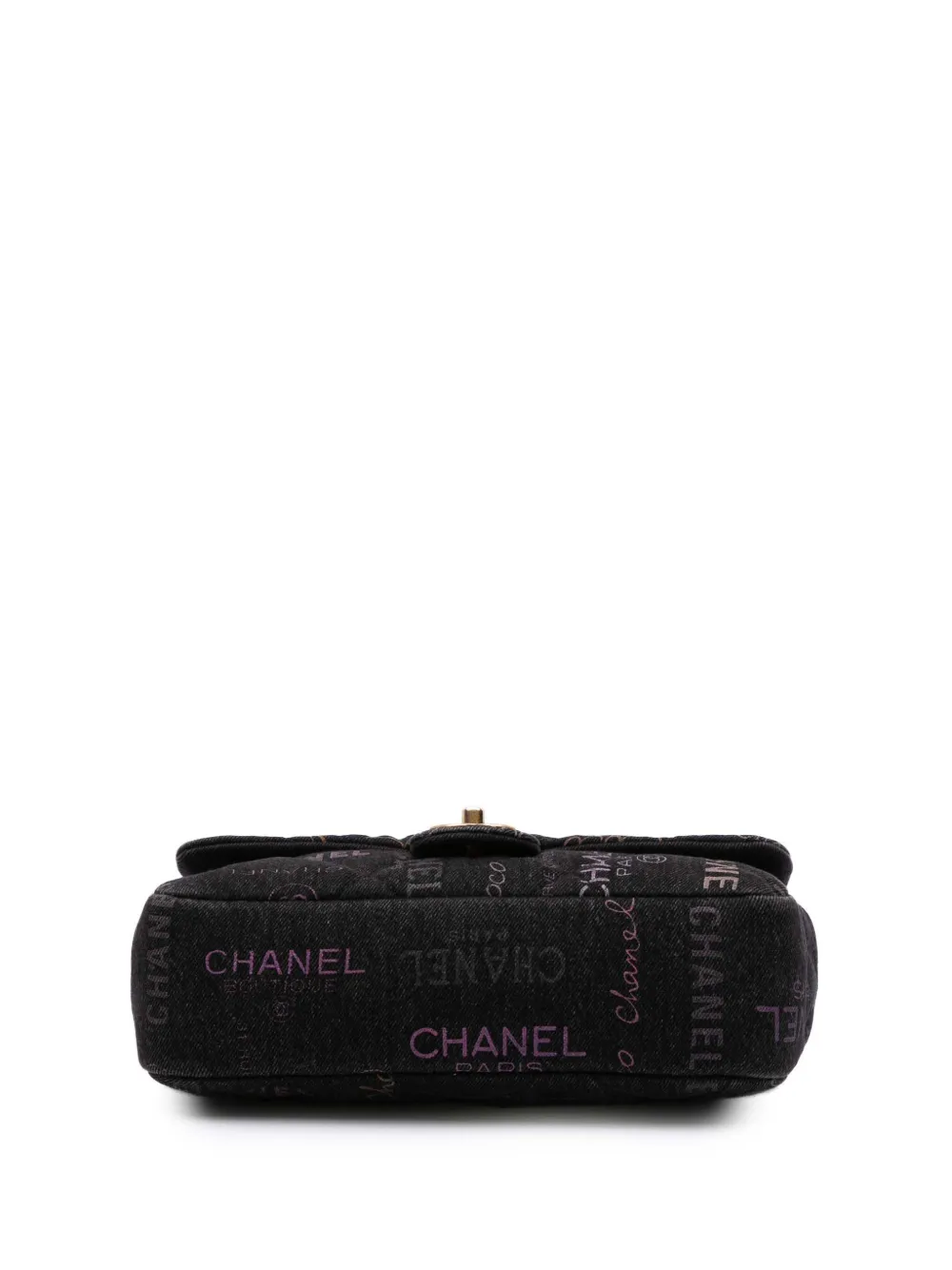 CHANEL Pre-Owned 2021-2025 ミディアム キルティング デニム ムード
