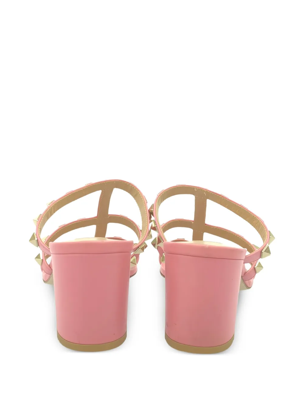 Valentino Garavani Pre-Owned 55 mm Rockstud sandalen - Roze