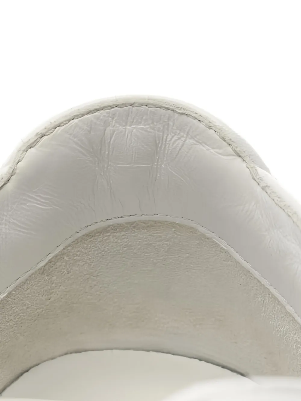 Pre-owned Hermes Leopard-print Canvas Sneakers In White