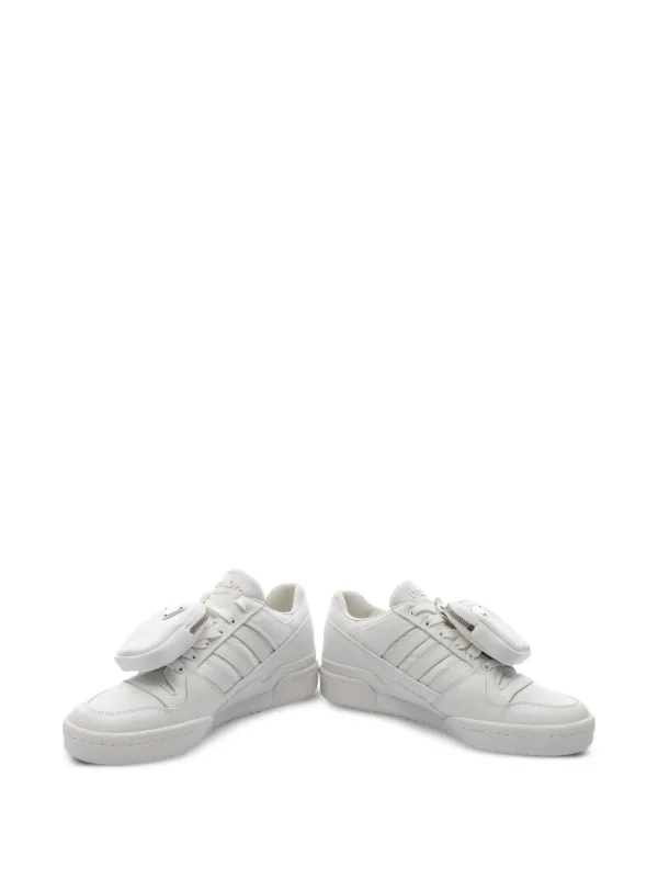 Prada Pre-Owned x Adidas Re-Nylon pouch-detail Sneakers White