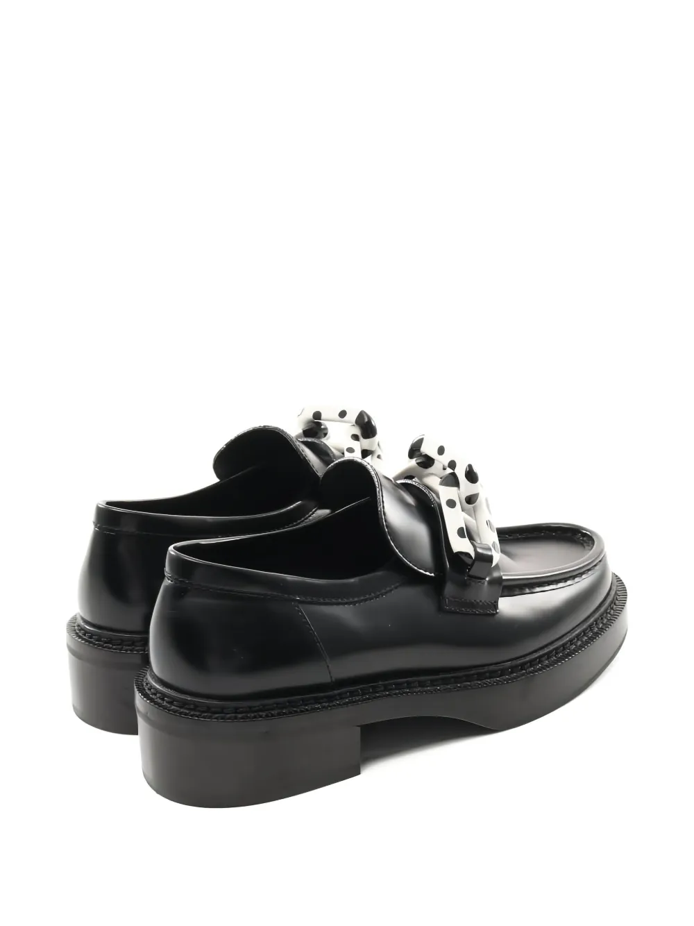 Pre-owned Louis Vuitton X Yayoi Kusama Polka-dot Chain Loafers In Multi
