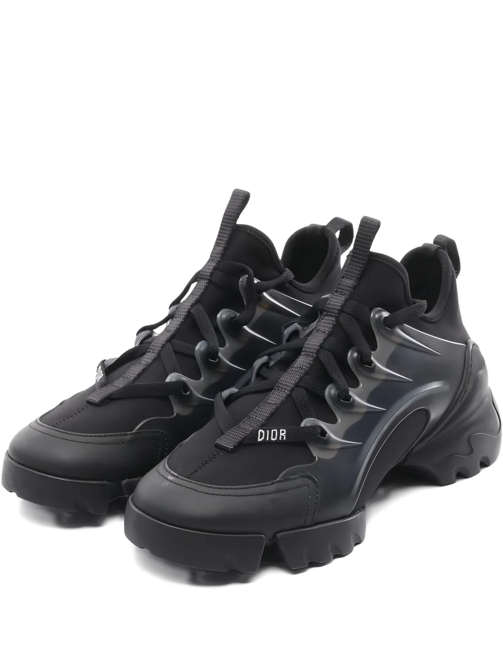 Christian Dior Pre-Owned D-Connect slip-on sneakers | Black | Image 1