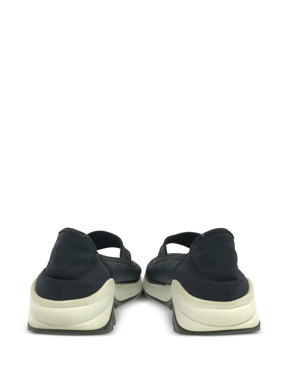 Pre-owned Chanel Logo-detail Platform Sneakers In Black