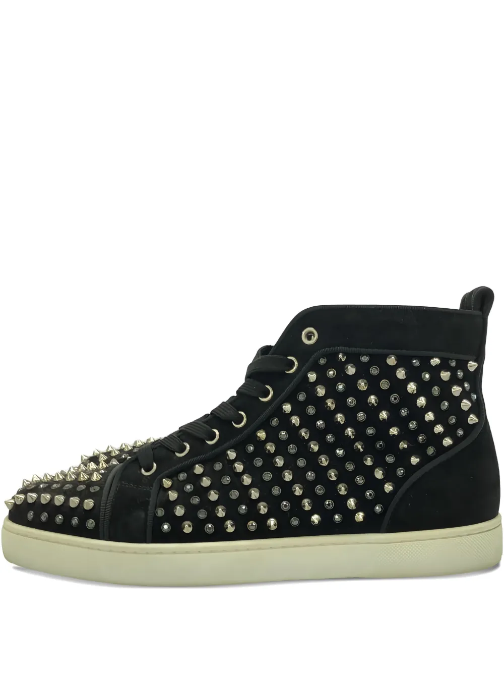 Christian Louboutin Pre-Owned سنيكر مرصع برقبة | أسود | Image 1