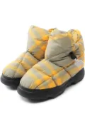 Burberry Pre-Owned check-pattern quilted ankle boots - Neutrals