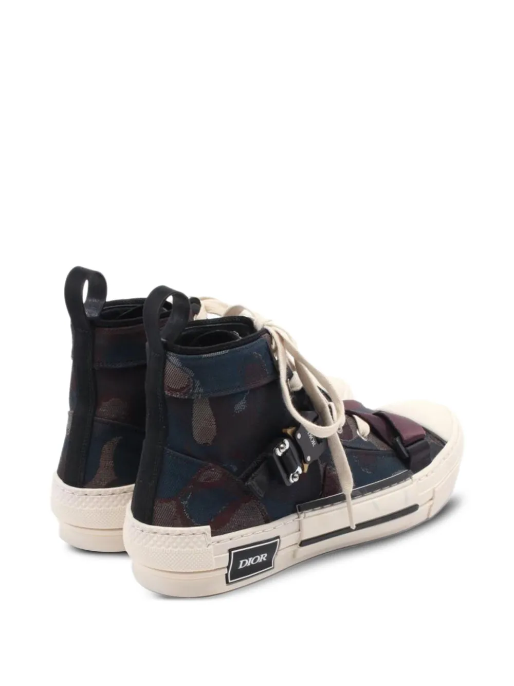 Christian Dior Pre-Owned ribbon-detail high-top sneakers | Image 2