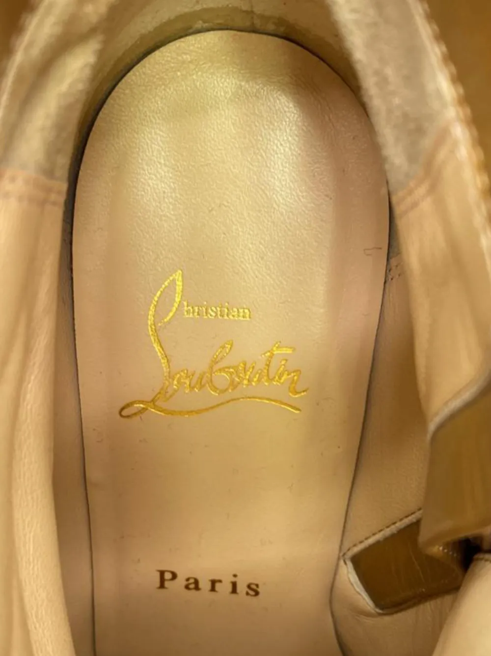 Pre-owned Christian Louboutin 85mm Feather-detail Suede Ankle Boots In Brown