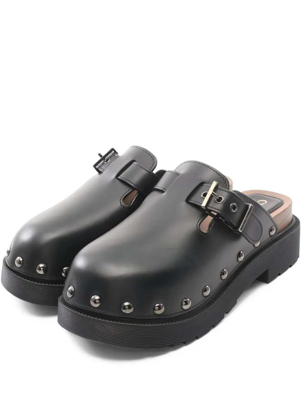 Christian Dior Pre-Owned レザーサンダル - ブラック Christian Dior Pre-Owned レザーサンダル - ブラック