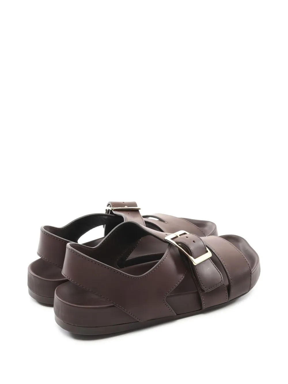 Loewe Pre-Owned buckle-embellished leather sandals | Image 2
