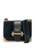Prada Pre-Owned 2000-2025 Velvet Cahier crossbody bag - Blue