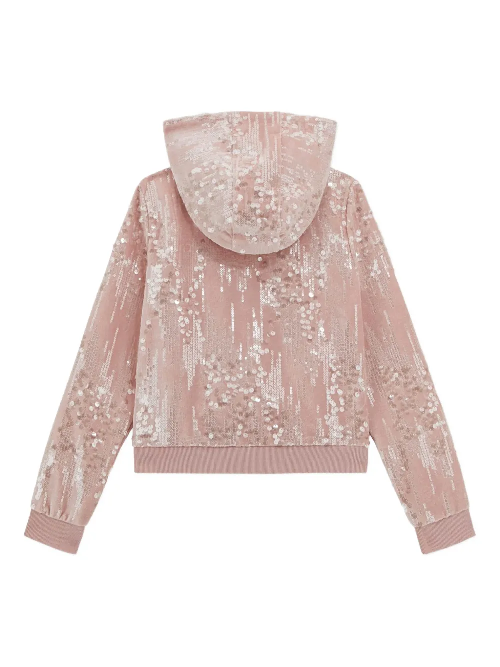 guess kids sequin-embellished hoodie | Girls Hoodies & Sweatshirts | Image 2
